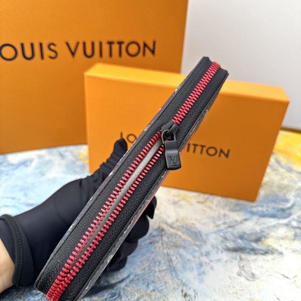 LVコピーウォレット細部ディテール